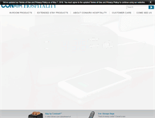 Tablet Screenshot of conairhospitality.com